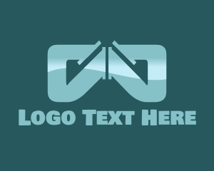 Hot Tub - Water Pipe Plumbing logo design