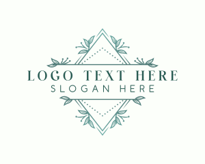 Skincare - Floral Boutique Cosmetics logo design