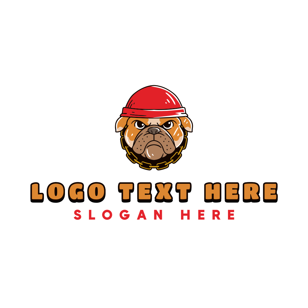 Bulldog Gang Thug Logo | BrandCrowd Logo Maker | BrandCrowd