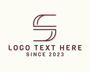 Three Dimension - Modern Insurance Letter S logo design