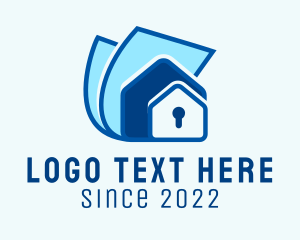 Residence - House Property Home Security logo design