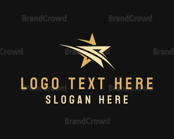 Swoosh Star Event Company Logo