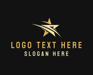 Swoosh Star Event Company logo design