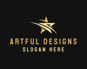 Swoosh Star Event Company logo design