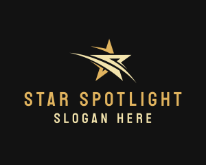 Swoosh Star Event Company logo design