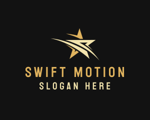 Swoosh Star Event Company logo design