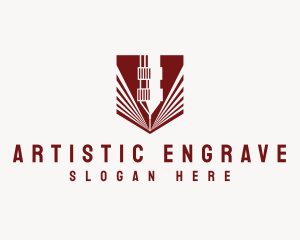 Engrave - Laser Cutting Fabrication logo design