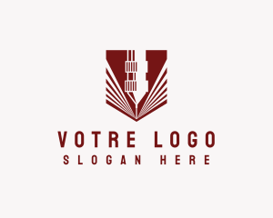 Machinery - Laser Cutting Fabrication logo design