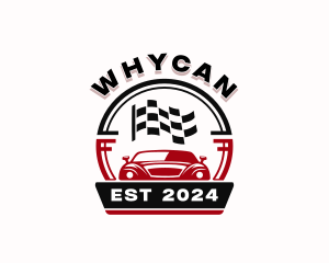 Car Dealer - Car Auto Racing logo design