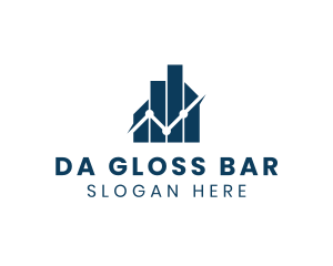 Finance Bar Graph logo design