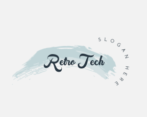 Retro Beauty Cosmetics logo design