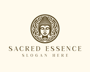 Buddha Spiritual Meditation logo design