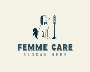 Mirror Pet Care Grooming logo design