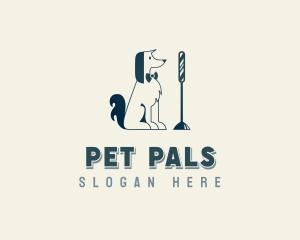 Mirror Pet Care Grooming logo design