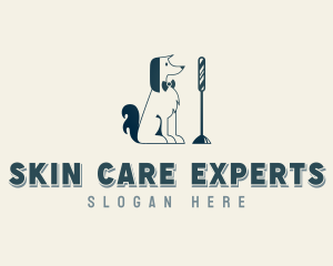 Mirror Pet Care Grooming logo design