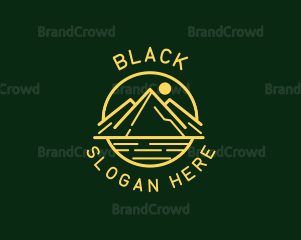 High Mountain Peak Logo