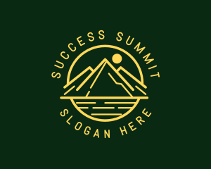 Summit Mountain Peak  logo design