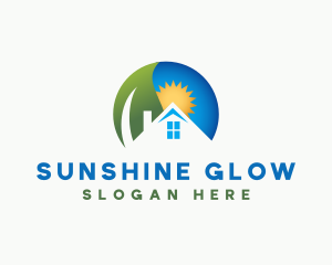 Sunlight - Solar Sun Energy logo design
