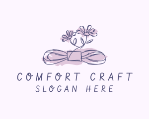 Flower Yarn Craft logo design