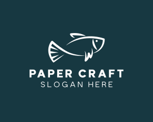 Carp Fishing Sketch logo design