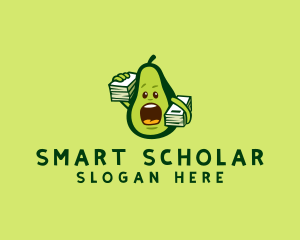 Student - Avocado Student Worker logo design