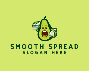 Avocado Student Worker logo design