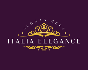 Elegant Royal Crown logo design