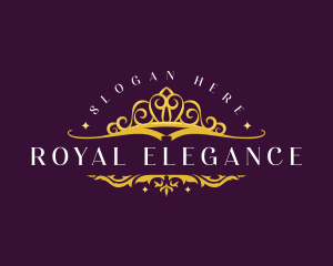 Elegant Royal Crown logo design