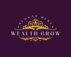 Elegant Royal Crown logo design