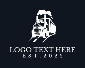 Transport - Transport Truck Road logo design