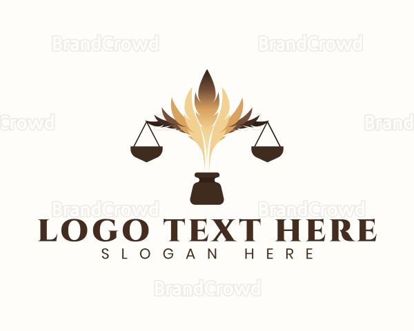 Legal Quill Ink Logo