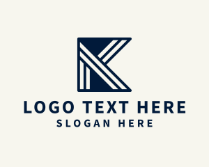 Accounting - Business Brand Letter K logo design