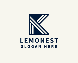 Financial - Business Brand Letter K logo design