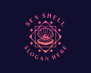 Shell - Sea Shell Pearl logo design