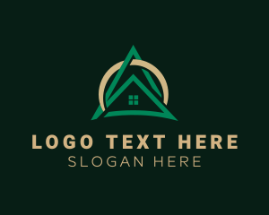 Residential - Roof Arch Real Estate logo design