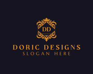 Interior Design Boutique Frame logo design