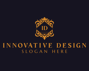 Interior Design Boutique Frame logo design