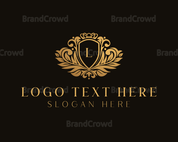 Crown Elegant Royalty Logo