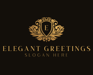 Crown Elegant Royalty logo design