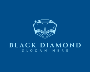 Diamond Book Academy logo design