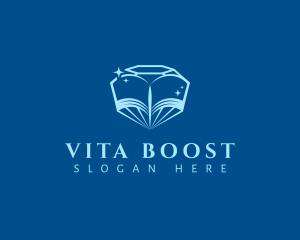 Publishing - Diamond Book Academy logo design