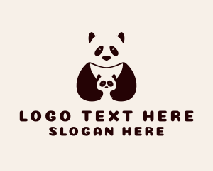 Toy Store - Panda Baby Store logo design