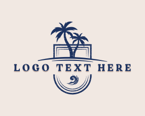 Palm Tree Resort Logo