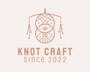 Pink Macrame Ornate  logo design