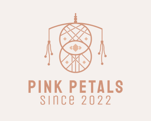 Pink Macrame Ornate  logo design