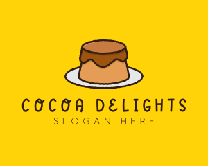 Sweet Pudding Cake logo design