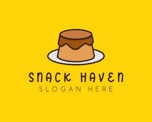 Sweet Pudding Cake logo design