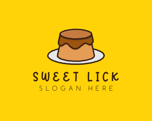 Sweet Pudding Cake logo design