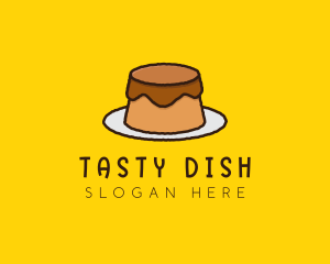 Sweet Pudding Cake logo design