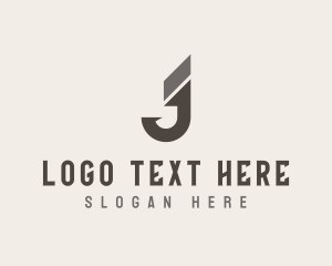 Minimalist - Modern Professional Letter J logo design